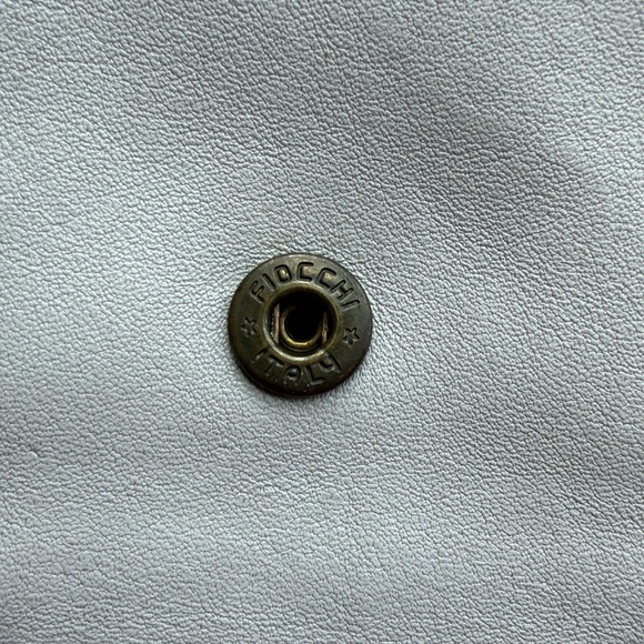 Gray Lilac Leather Women's Clutch - Picture 15 of 17